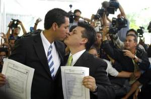 gay marriage - photo from LA Times