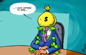 nothing to hide corruption