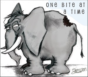 Graphic by Sean Gallo elephant_one_bite